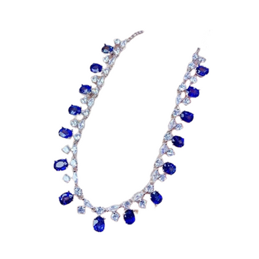 6ct Sapphire Necklace