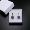 13ct Amethyst Earrings