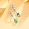 2.85ct Emerald Earrings