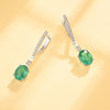 2.85ct Emerald Earrings