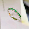 0.806ct Emerald Ring