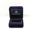 LED Light Velvet Gemstone Display Box