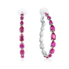 9ctw Ruby Earrings