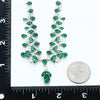 925 Silver Emerald Necklace