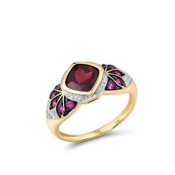 2.1ct Garnet Ring