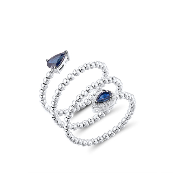 0.82ct Sapphire Ring