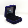 LED Light Velvet Ring Box