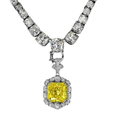 925 Silver Citrine Necklace