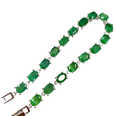 15ct Emerald Bracelet