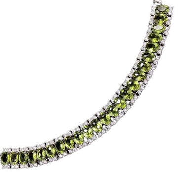 24ct Peridot Bracelet