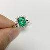 2ct Emerald Ring