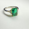 2ct Emerald Ring