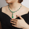 29.8ct Emerald Necklace