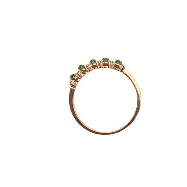 18k Gold Emerald Ring