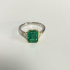 2ct Emerald Ring