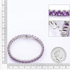 925 Silver Amethyst Bracelet