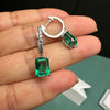 2.75ct Emerald Earrings