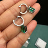 2.75ct Emerald Earrings