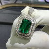 6.21ct Emerald Pendant