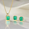 1.3ct Emerald Earrings