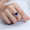 18k Gold Sapphire Ring