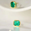 1.3ct Emerald Earrings