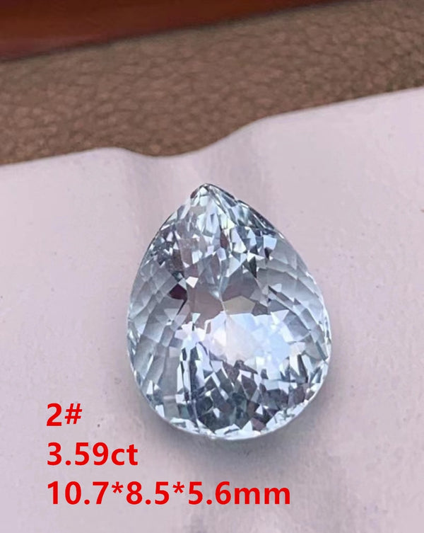 6.97ct Cushion Aquamarine