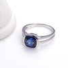 18k Gold Sapphire Ring