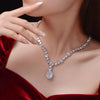 925 Silver Diamond Necklace