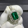 6.21ct Emerald Pendant