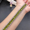 24ct Peridot Bracelet