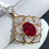 3.51ct Ruby Pendant