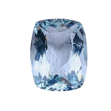 6.97ct Cushion Aquamarine