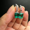 2.75ct Emerald Earrings